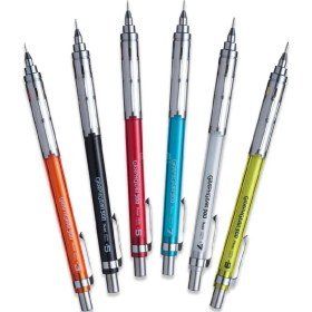 تصویر مداد نوکی 0.9 و 0.3 میلی متری پنتل مدل PENTEL GraphGear 300 