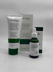 تصویر پک ضدجوش و کوچک کننده منافذ (فوم و سرم سالیسیلیک اسید) 