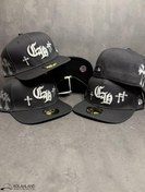 تصویر کلاه کپ فیت بک کروم هارتز طوسی کد277 