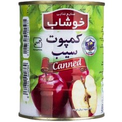 تصویر کمپوت سیب خوشاب - 350 گرم 