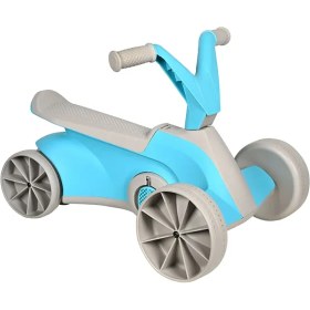 تصویر سه چرخه کودک رنگ آبی طوسی کد P7276C 