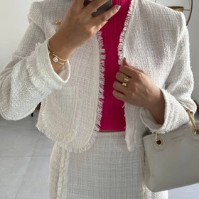 تصویر ست کت و دامن ماهو 