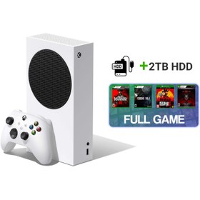 تصویر باندل کنسول Xbox Series S - White + 2TB HDD + Games 