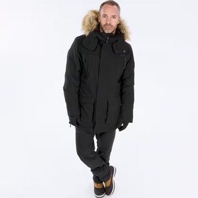 تصویر کاپشن زمستانی ضدآب مردانه QUECHUA مدل SH900 