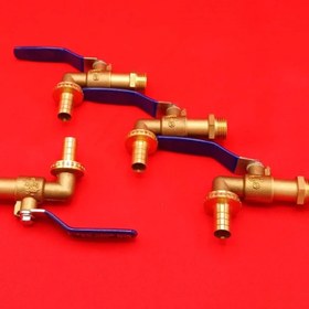 تصویر شیر حیاطی دسته گازیی استاندارد 