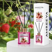 تصویر خوشبوکننده هوا آمریا مدل Strawberry حجم 120 میلی لیتر ا Amreeya air freshener, Strawberry model, volume 120 ml Amreeya air freshener, Strawberry model, volume 120 ml