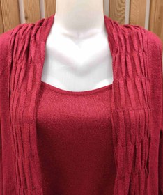 تصویر بافت قرمز دوتیکه چسبیده 0122 