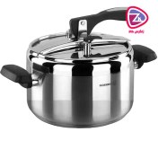 تصویر زودپز کرکماز مدل A155 ظرفیت ۵ لیتر روگازی استیل ضد زنگ 