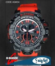 تصویر ساعت مچی مردانه جیشاک دو زمانه ساعت GSHOCK کد ASM54 