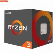 تصویر پردازنده ای ام دی مدل Ryzen 3 4300G بدون باکس ا AMD Ryzen 3 4300G TRAY AMD Ryzen 3 4300G TRAY