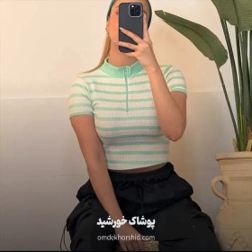 تصویر کراپ رگنال نیم زیپ 