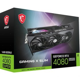 تصویر کارت گرافیک Msi GeForce RTX 4080 Super Gaming X Slim 16GB GDDR6X 