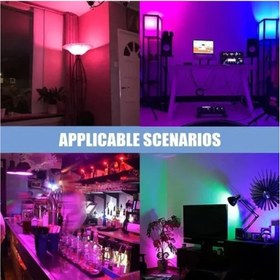 تصویر لامپ گیمینگ rgb ریموت دار اورجینال 