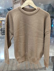 تصویر بافت بیسیک زنانه - قهوه‌ای 