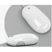 تصویر ماوس Apple ا Apple Mighty Mouse A1152 Wired USB (MB112LL/B) (Renewed) Apple Mighty Mouse A1152 Wired USB (MB112LL/B) (Renewed)