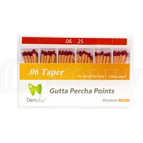 تصویر Gutta Percha Points – گوتا پرکا دنت پلاس 6 درصد 