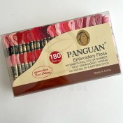 تصویر پک ۱۸۰ عددی نخ گلدوزی برند پنگوئن 