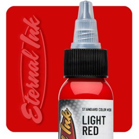 تصویر جوهر قرمز تاتو Light Red 