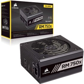 تصویر پاور RM750X کورسیر 750 وات ا Corsair RM750X Gold Power Supply Corsair RM750X Gold Power Supply