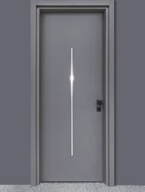 تصویر درب و چهارچوب پلی وود مدل k520 - با چهارچوب 