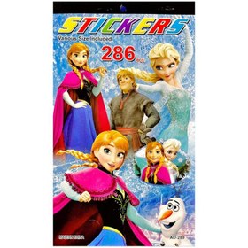 تصویر برچسب دفترچه ای فروزن 