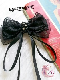 تصویر گلسر گیپور مشکی مجلسی 