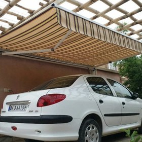 تصویر سایبان پارکینگ 2.5 در 4 