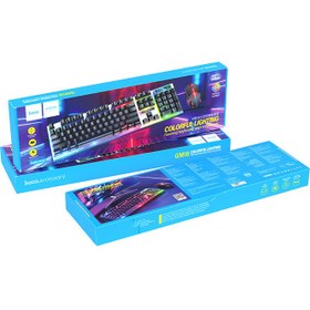 تصویر کیبورد و ماوس گیمینگ هوکو مدل GM18 ا GAMING KEYBOARD AND MOUSE SET GM18 HOCO GAMING KEYBOARD AND MOUSE SET GM18 HOCO