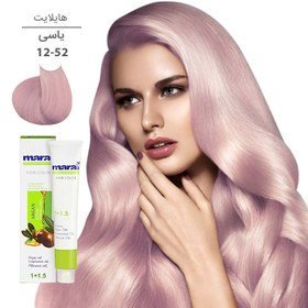 تصویر رنگ موی مارال 100 میل 12.52-یاسی Maral Highlight Hair Color 100 Ml