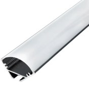 تصویر پروفیل لاین نوری کنج تک لاین SL182 linear corner light profile sl182