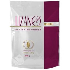 تصویر پودر دکلره سفید لیزانو وزن ۳۰۰۰ گرم 