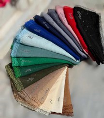 تصویر روسری نخی وال اسلپ اکلیلی 