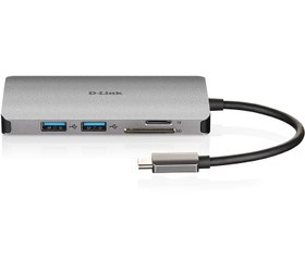 تصویر هاب 8 پورت USB-C دی-لینک D-Link مدل DUB-M810 