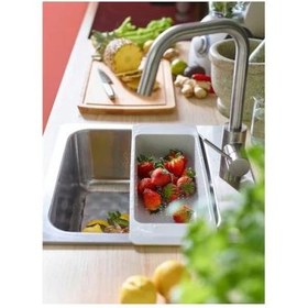 تصویر آبکش سینک ایکیا مدل GRUNDVATTNET طوسی 
