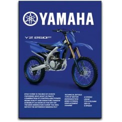 تصویر تابلو موتور تریل یاماها YZ 