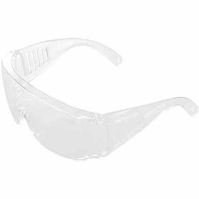 تصویر عینک ایمنی سفید آروا بغل کرکره ای مدل 8141 ا Arva Safety Glasses 8141 Arva Safety Glasses 8141