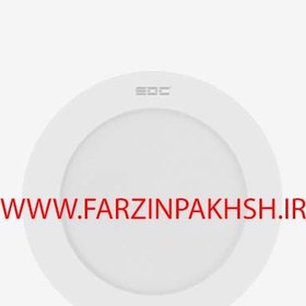 تصویر پنل سقفی توکار دیپ AC گرد 15 وات EDC 15W EDC Deep AC Round Recessed Ceiling Panel