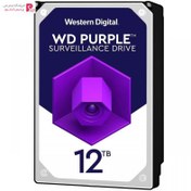 تصویر هارد دوربین مداربسته وسترن دیجیتال WD121PURZ 12TB Western Digital WD121PURZ 12TB Purple