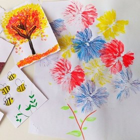 تصویر رنگ انگشتی بزرگ 