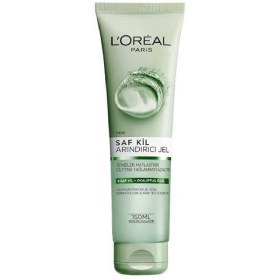 تصویر ژل پاک کننده و مات کننده صورت خاک رس و اکالیپتوس لورال LOreal Pure Clay Purity Wash L'Oreal Paris Paris Pure Clay Purifying Gel