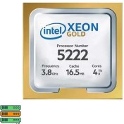 تصویر سی پی یو سرور Intel Xeon Gold 5222 Processor 