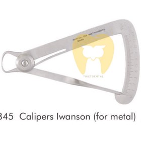 تصویر گیج فلز فتاح طب Fattah Teb Metal Gauge Iwanson Caliper