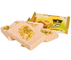 تصویر حلوا شکری شیررضا 50 گرمی Shirreza sugar halva 50 grams