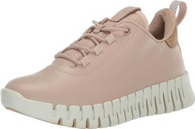 تصویر ECCO Women's Gruuv W White Light Grey Sneaker | کفش ورزشی زنانه ECCO Gruuv W سفید خاکستری روشن 