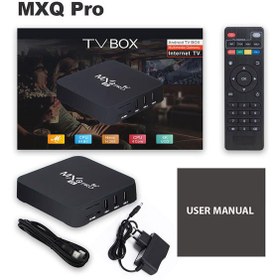 تصویر اندروید باکس مدل TV Box MXQ pro 