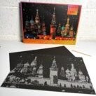 تصویر نقاشی خراشیدنی میدان سرخ مسکو 