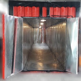 تصویر دستگاه خشک کن صنعتی تونلی 