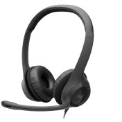 تصویر هدست لاجیتک Logitech Headset H390 USB Black 