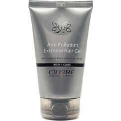 تصویر ژل موی سر سینره مخصوص آقایان حجم ۱۵۰ میلی لیتر ضد آلودگی 