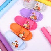 تصویر دمپایی دخترانه فانتزی ملودی گربه پالوک کد 114 سایز ۳۹ 